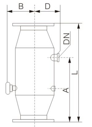 直通反沖洗過(guò)濾器結(jié)構(gòu)圖